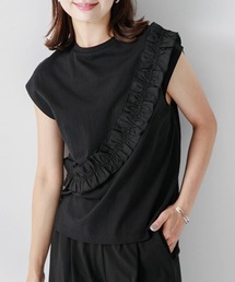 URBAN RESEARCH Sonny Label | ナナメフリルプルオーバー(Tシャツ/カットソー)