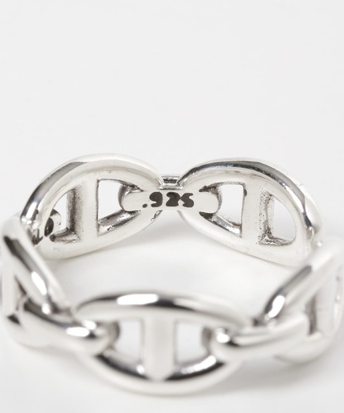 XOLO（ショロ）の「XOLO　Anchor Chain Ring（リング・メンズ・シルバー・LARGE）」の3枚目の写真
