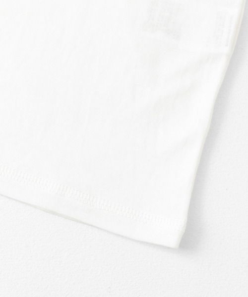 URBAN RESEARCH Sonny Label（アーバンリサーチサニーレーベル）の「シアークルーネックロングTシャツ（Tシャツ/カットソー・レディース・ピンク/オフホワイト/ブラック・FREE）」の20枚目の写真