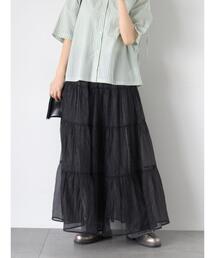 ehka sopo | 2WAYシアーティアードスカート(スカート)