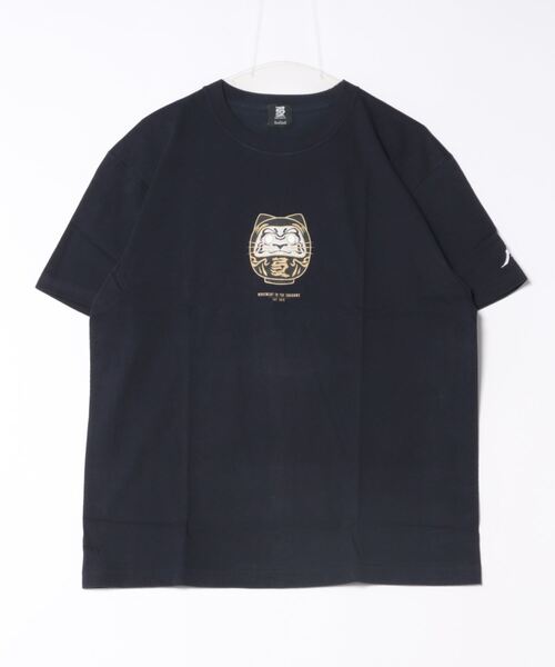 ARCHIVER(アーカイバ)の「【8】【it】【KINJAZ】Graphic T(Tシャツ/カットソー・メンズ・ネイビー/ブラック・LARGE/MEDIUM)」の1枚目の写真