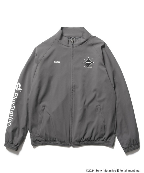 F.C.Real Bristol(エフシーレアルブリストル)の「TEAM TRACK JACKET(ブルゾン・メンズ・グレー/ブラック・SMALL/MEDIUM/LARGE/X-LARGE)」の2枚目の写真