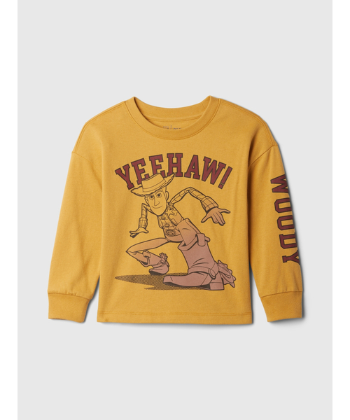 GAP(ギャップ)の「Babygap ディズニー トイ・ストーリー グラフィックtシャツ(Tシャツ/カットソー・キッズ・イエロー/ブラック/グレー・110cm/105cm/100cm/95cm/90cm/80cm)」の3枚目の写真