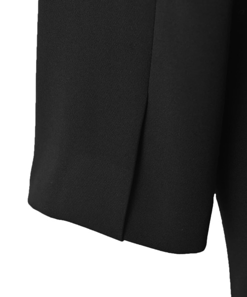 STYLE DELI(スタイルデリ)の「【BLK001】オーバーサイズジャケット(テーラードジャケット・レディース・カーキ/ブラック・FREE)」の16枚目の写真