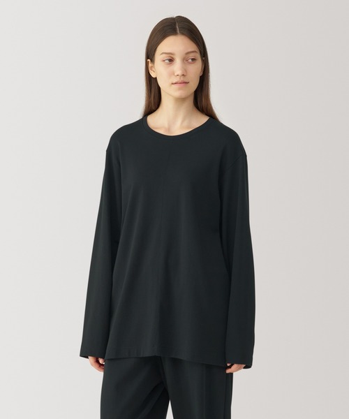 無印良品（ムジルシリョウヒン）の「〔MUJI Labo〕男女兼用　スムースジャージー長袖プルオーバー（Tシャツ/カットソー・メンズ・ブラック/オフホワイト/ベージュ・S/XL/L/M）」の18枚目の写真