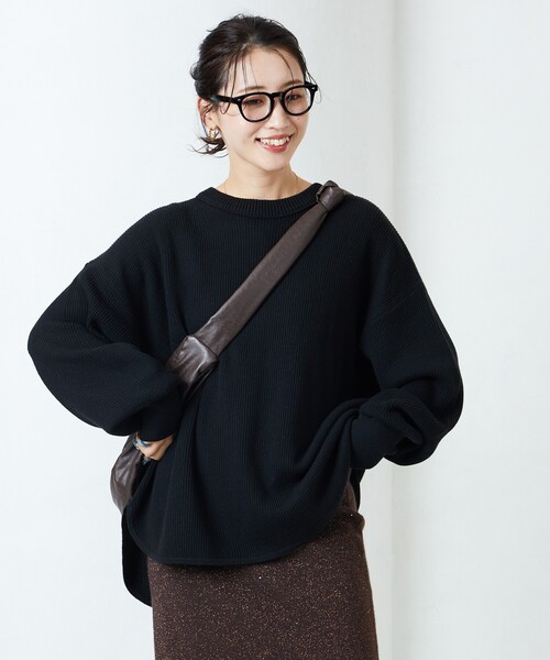 FREAK'S STORE ブラウン 長袖ニット FREAK'S STORE - フリークスストア 長袖 セーター M ブラウン