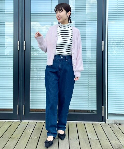 セール】【ほろ甘・ふわふわ】前後2WAYフェザーカーディガン