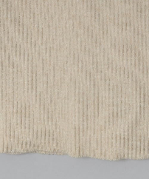 Olu.(オルドット)の「リブハイネックフレアニット(ニット/セーター・レディース・ブラック/その他/アイボリー/グレー/ベビーピンク/ブルー系その他・FREE)」の11枚目の写真