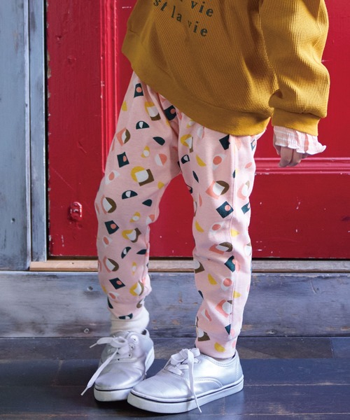 LSP WOW（エルエスピーワオ）の「【LSP WOW!】ソウガラリラックスパンツ（その他パンツ・キッズ・アイボリー/ブルー/ピンク/ブラウン/グリーン/チャコール・80/90/100/110/120/130）」の6枚目の写真
