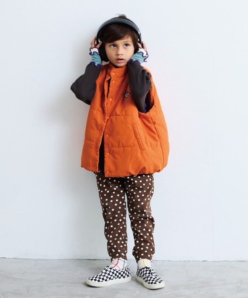 LSP WOW（エルエスピーワオ）の「【LSP WOW!】ソウガラリラックスパンツ（その他パンツ・キッズ・アイボリー/ブルー/ピンク/ブラウン/グリーン/チャコール・80/90/100/110/120/130）」の12枚目の写真