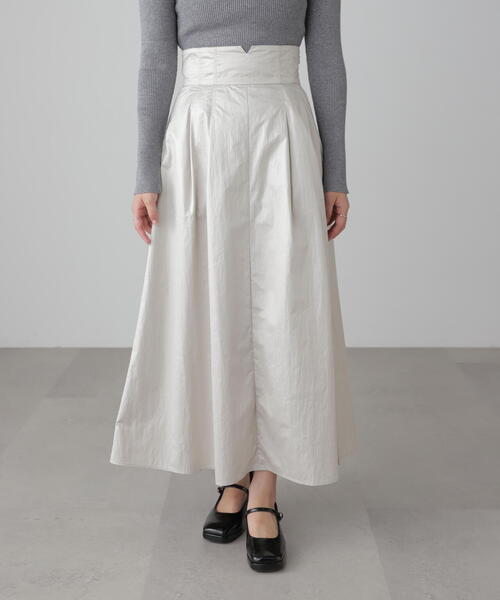 FREE'S MART（フリーズマート）の「◆ハイウエストタックスカート（スカート・レディース・ブラック/ベージュ/ブルー・SMALL/MEDIUM）」の22枚目の写真