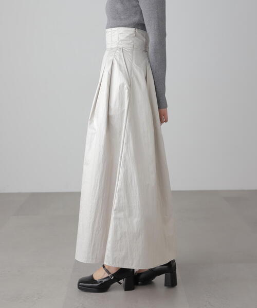 FREE'S MART（フリーズマート）の「◆ハイウエストタックスカート（スカート・レディース・ブラック/ベージュ/ブルー・SMALL/MEDIUM）」の21枚目の写真