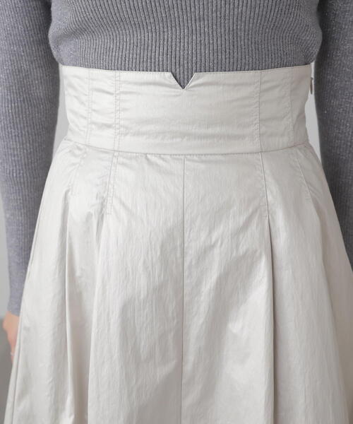 FREE'S MART（フリーズマート）の「◆ハイウエストタックスカート（スカート・レディース・ブラック/ベージュ/ブルー・SMALL/MEDIUM）」の18枚目の写真