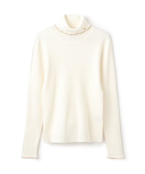 セール】ガールズ ラメピコタートルネックセーター（ニット