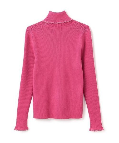 セール】ガールズ ラメピコタートルネックセーター（ニット