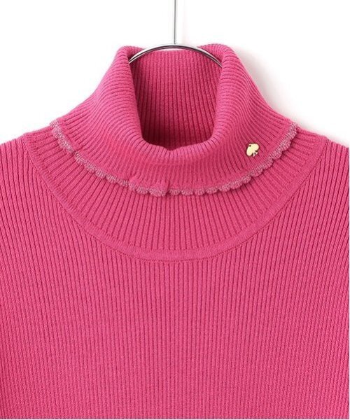 ラメ入りタートルネックcoup-de-pied　クゥードピエ セール】ガールズ ラメピコタートルネックセーター（ニット
