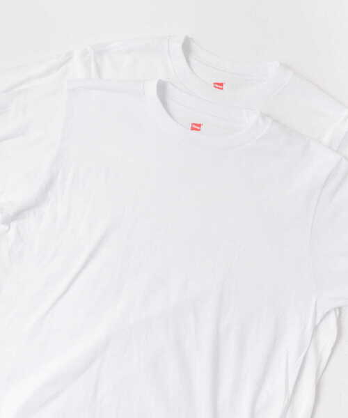 HANES（ヘインズ）の「『別注』Hanes×DOORS　2P DOORS Fit Long-Sleeve T-shirts2（Tシャツ/カットソー・レディース・ホワイト・SMALL）」の9枚目の写真