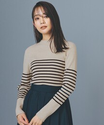 grove | 【吸湿発熱／帯電防止】ハイネックリブプルオーバー(ニット/セーター)