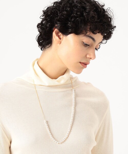 TOMORROWLAND （トゥモローランド）の「■januka パールネックレス（ネックレス・レディース・ホワイト系その他・FREE）」の4枚目の写真