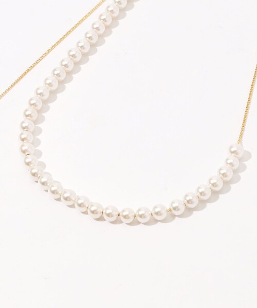 TOMORROWLAND （トゥモローランド）の「■januka パールネックレス（ネックレス・レディース・ホワイト系その他・FREE）」の7枚目の写真