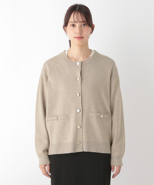 【7/10発送期限】(応レリピ様)(名✖️2✖️2厚紙装飾あり)らいページ セール】メルティクルーカーディガン/115918（カーディガン/ボレロ