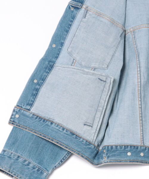 YANUK（ヤヌーク）の「YANUK / Jean Jacket(デニムジャケット)（デニムジャケット・レディース・ブルー・38）」の13枚目の写真