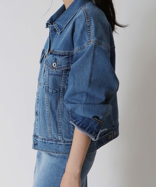 YANUK（ヤヌーク）の「YANUK / Jean Jacket(デニムジャケット)（デニムジャケット・レディース・ブルー・38）」の4枚目の写真