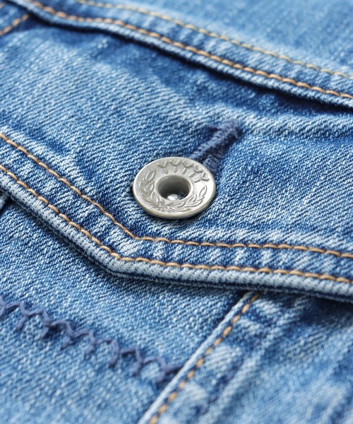 YANUK（ヤヌーク）の「YANUK / Jean Jacket(デニムジャケット)（デニムジャケット・レディース・ブルー・38）」の10枚目の写真