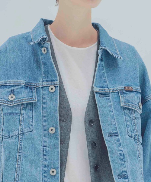 YANUK（ヤヌーク）の「YANUK / Jean Jacket(デニムジャケット)（デニムジャケット・レディース・ブルー・38）」の16枚目の写真