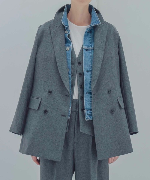 YANUK（ヤヌーク）の「YANUK / Jean Jacket(デニムジャケット)（デニムジャケット・レディース・ブルー・38）」の22枚目の写真