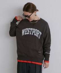 PUAL CE CIN | 【@remi_usus企画】フロッキーロゴ裏毛スウェットプルオーバー(スウェット)