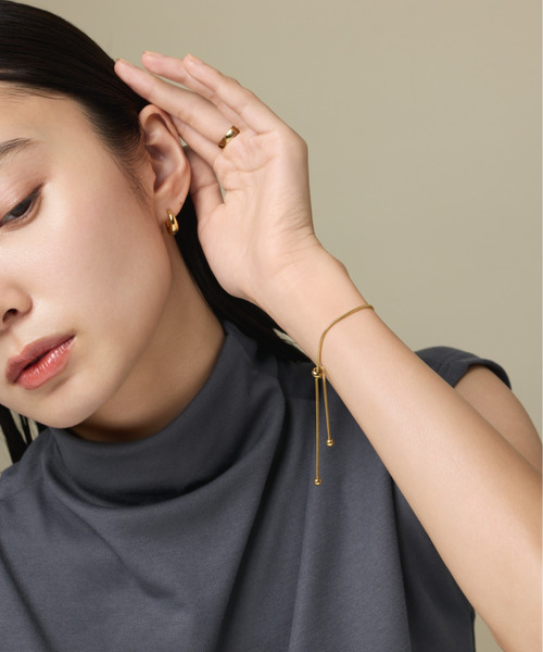 ciite' surgical stainless（シーテサージカルステンレス）の「【 金属アレルギー対応 】 モチーフブレスレット  サージカルステンレス（ブレスレット・レディース・ゴールド/シルバー・FREE）」の8枚目の写真