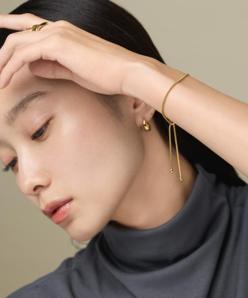 ciite' surgical stainless（シーテサージカルステンレス）の「【 金属アレルギー対応 】 モチーフブレスレット  サージカルステンレス（ブレスレット・レディース・ゴールド/シルバー・FREE）」の9枚目の写真