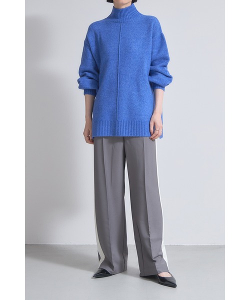 &. NOSTALGIA（アンドドットノスタルジア）の「ライントラックパンツ（その他パンツ・レディース・ブラウン/グレー・S/M）」の8枚目の写真