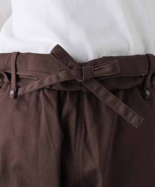 OPEN YY パンツ セール】OPEN YY/オープンワイワイ/ROLLED WAIST SWEAT CARGO