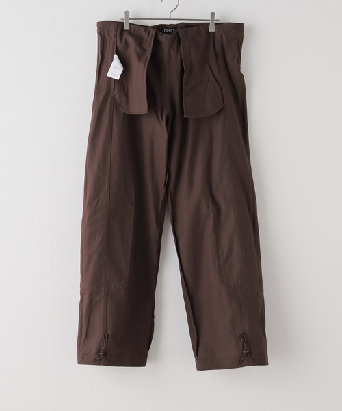 セール】【OPEN YY / オープンワイワイ】 Woven ROLLED WAIST