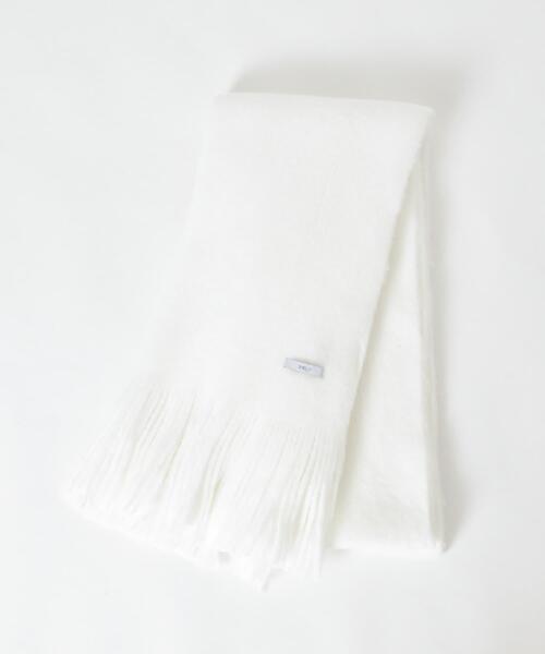 SMELLY(スメリー)の「ソフトボリュームマフラー(マフラー・レディース・ホワイト/グリーン系その他/ベージュ/グレー/チャコールグレー・-)」の16枚目の写真