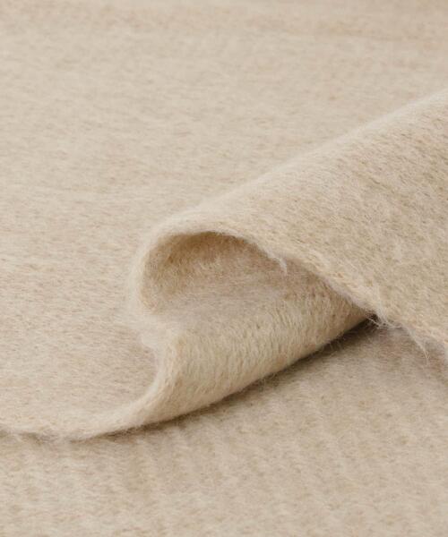 SMELLY(スメリー)の「ソフトボリュームマフラー(マフラー・レディース・ホワイト/グリーン系その他/ベージュ/グレー/チャコールグレー・-)」の13枚目の写真