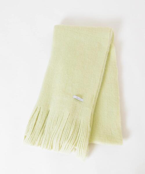 SMELLY(スメリー)の「ソフトボリュームマフラー(マフラー・レディース・ホワイト/グリーン系その他/ベージュ/グレー/チャコールグレー・-)」の20枚目の写真