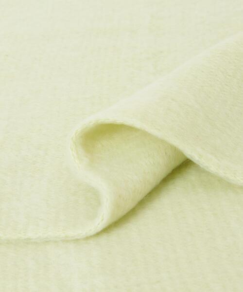 SMELLY(スメリー)の「ソフトボリュームマフラー(マフラー・レディース・ホワイト/グリーン系その他/ベージュ/グレー/チャコールグレー・-)」の6枚目の写真