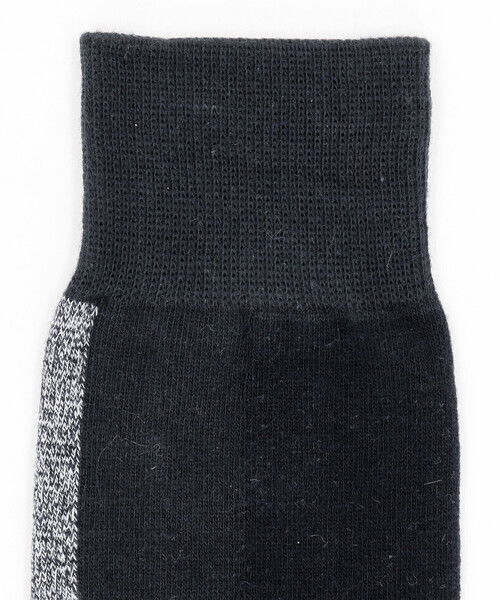 COMME CA ISM（コムサイズム）の「メランジ 切り替え ソックス（ソックス/靴下・メンズ・ブラック/ネイビー・27cm）」の3枚目の写真