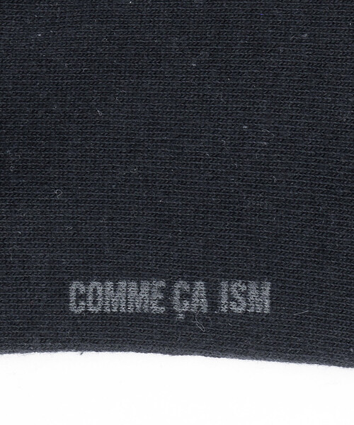 COMME CA ISM（コムサイズム）の「メランジ 切り替え ソックス（ソックス/靴下・メンズ・ブラック/ネイビー・27cm）」の6枚目の写真