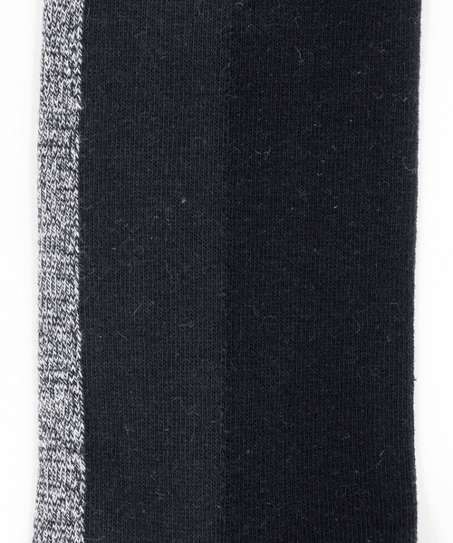 COMME CA ISM（コムサイズム）の「メランジ 切り替え ソックス（ソックス/靴下・メンズ・ブラック/ネイビー・27cm）」の8枚目の写真