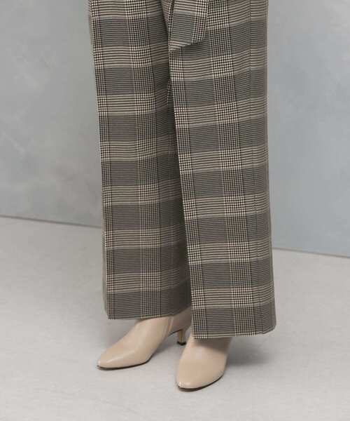 URBAN RESEARCH ROSSO WOMEN（アーバンリサーチ　ロッソ）の「チェックベルトパンツ（その他パンツ・レディース・ブラック系その他・36/38）」の12枚目の写真