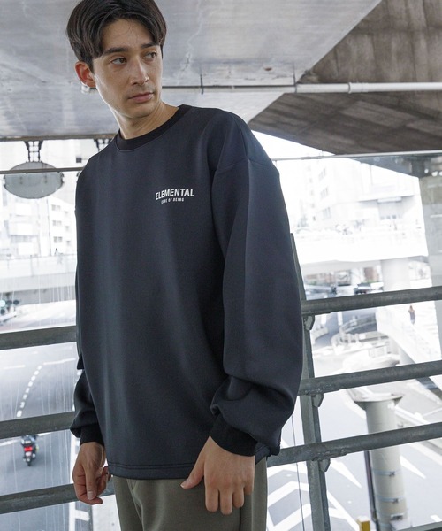 LAKOLE（ラコレ）の「ストレッチポケットプルオーバー＜PARK by LAKOLE＞ / 151325（スウェット・メンズ・ホワイト/ブラック/オリーブ・MEDIUM/LARGE）」の6枚目の写真