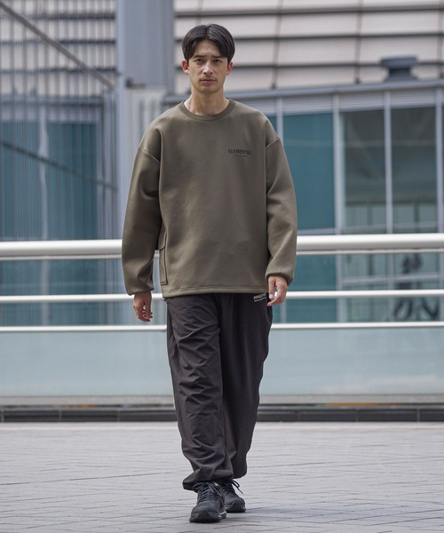 LAKOLE（ラコレ）の「ストレッチポケットプルオーバー＜PARK by LAKOLE＞ / 151325（スウェット・メンズ・ホワイト/ブラック/オリーブ・MEDIUM/LARGE）」の8枚目の写真