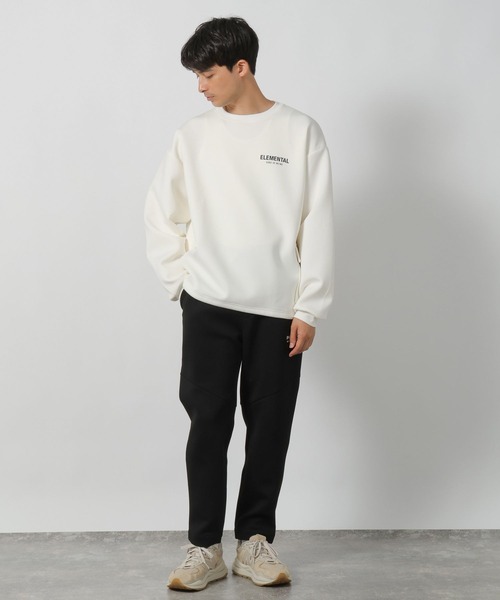 LAKOLE（ラコレ）の「ストレッチポケットプルオーバー＜PARK by LAKOLE＞ / 151325（スウェット・メンズ・ホワイト/ブラック/オリーブ・MEDIUM/LARGE）」の12枚目の写真