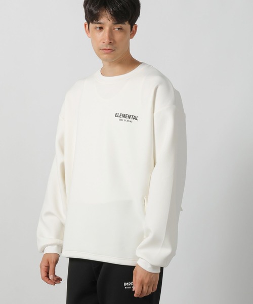 LAKOLE（ラコレ）の「ストレッチポケットプルオーバー＜PARK by LAKOLE＞ / 151325（スウェット・メンズ・ホワイト/ブラック/オリーブ・MEDIUM/LARGE）」の13枚目の写真