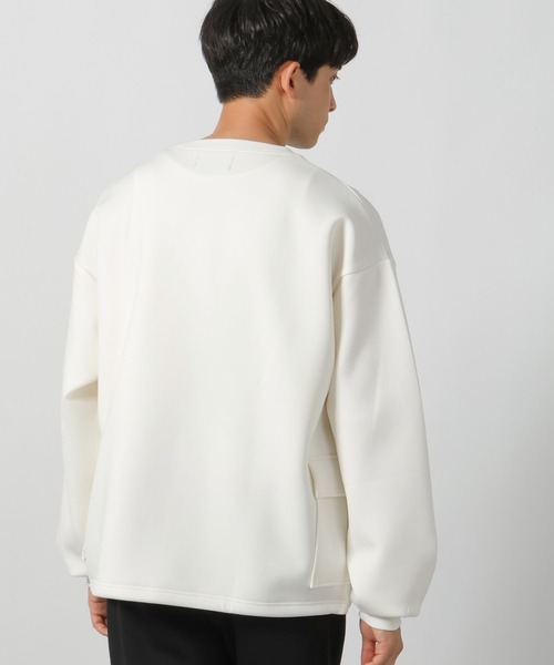 LAKOLE（ラコレ）の「ストレッチポケットプルオーバー＜PARK by LAKOLE＞ / 151325（スウェット・メンズ・ホワイト/ブラック/オリーブ・MEDIUM/LARGE）」の14枚目の写真