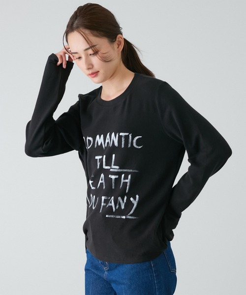 Jayro(ジャイロ)の「マシュマロタッチロゴTシャツ(Tシャツ/カットソー・レディース・ブラック/ベージュ・FREE)」の17枚目の写真